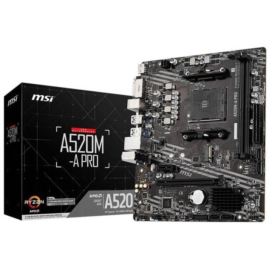 Motherboard Msi A520m-A Pro Am4