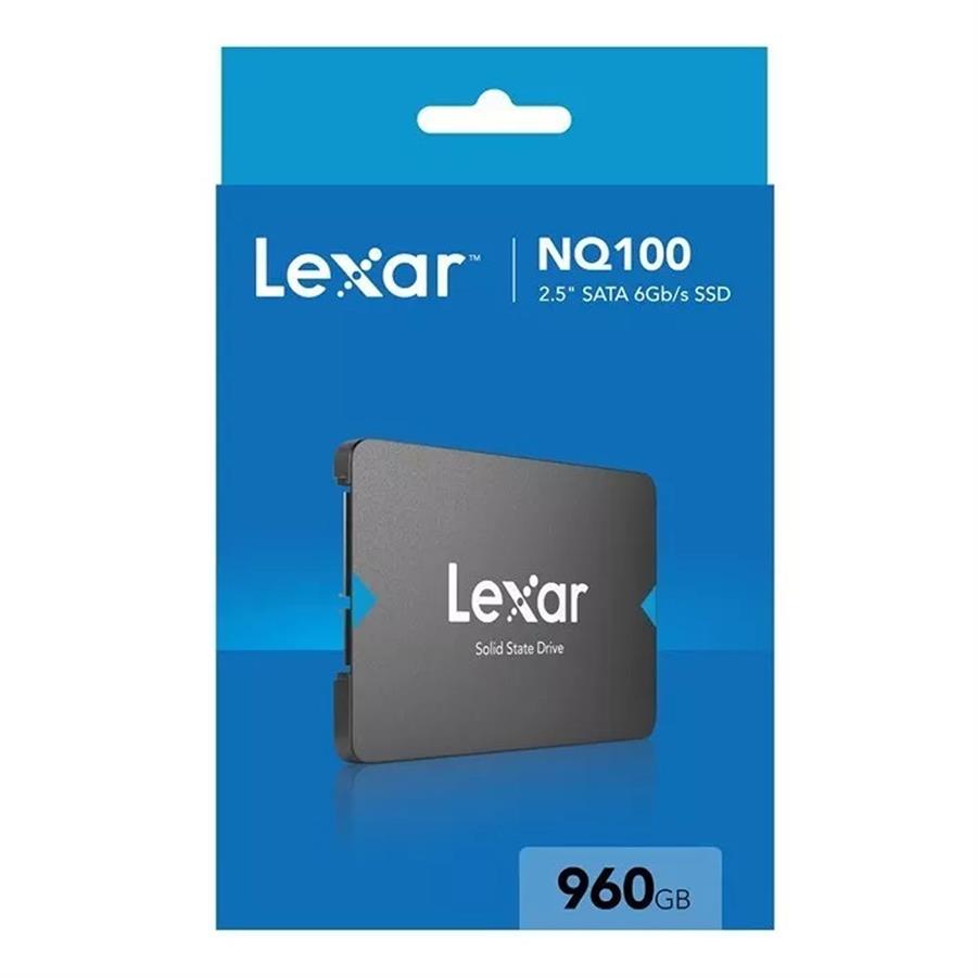 Disco Ssd Interno Lexar 960 Gb 2.5 Sata Iii 6gb/s Solido 1tb