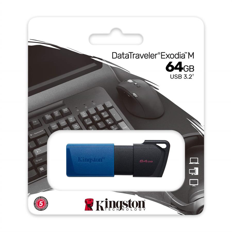 Pendrive Kingston 64 GB USB 3.2 DataTraveler Exodia