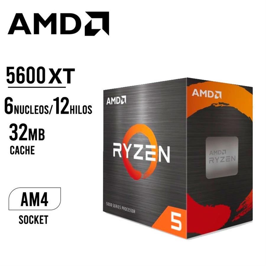 MICRO AMD RYZEN 5 5600XT S/VIDEO C/COOLER AM4