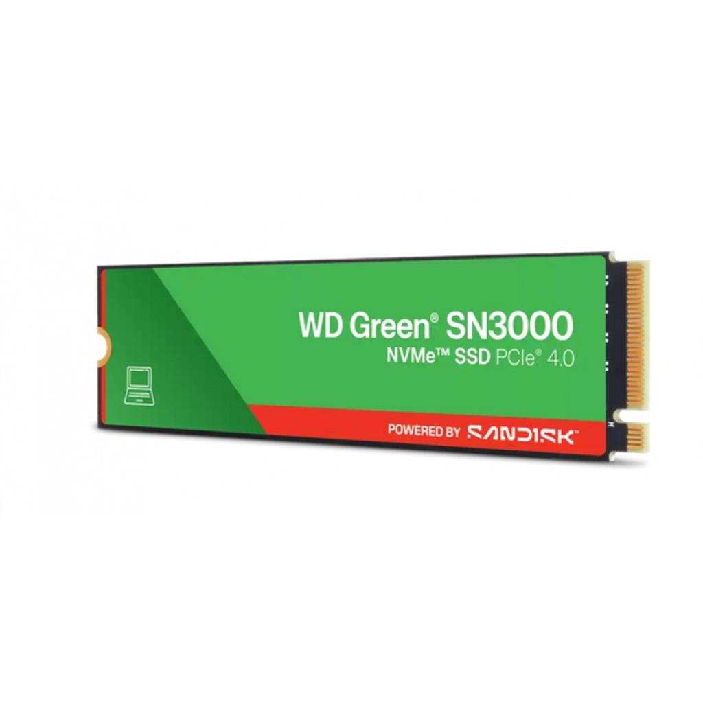 SSD 500GB WD Green SN3000 M.2 Nvme GEN4 5000MB/S 2280 Pcie4.0