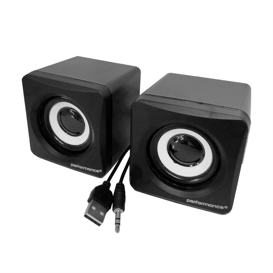 Parlante PC PERFORMANCE S2027 Usb, 3.5mm