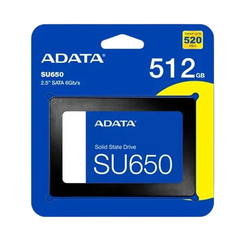 Ssd 512Gb Adata Su650 Disco Duro Solido