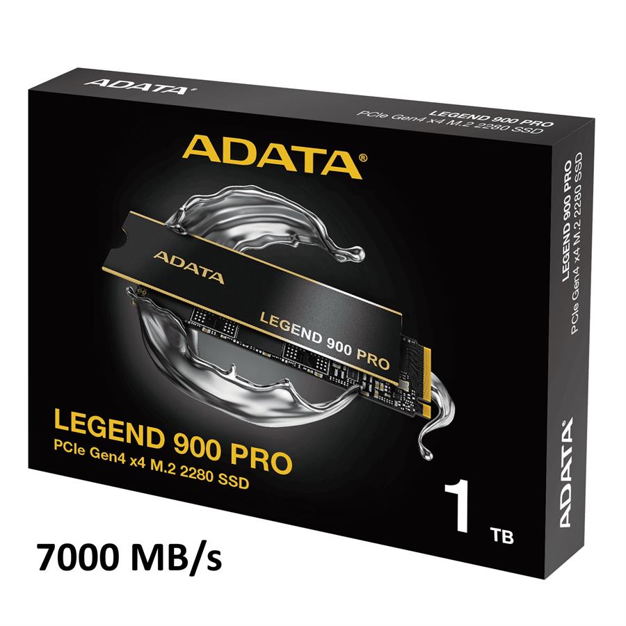 SSD ADATA LEGEND 900 1TB M.2 NVME PCIE GEN4 / 7000MBS – 5400MBS Premium
