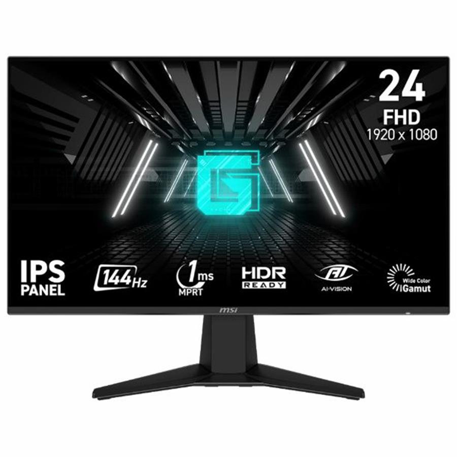 MONITOR GAMER 24" MSI G242L E14 FHD IPS 144HZ 1MS HDMI DP FullHD 1080p