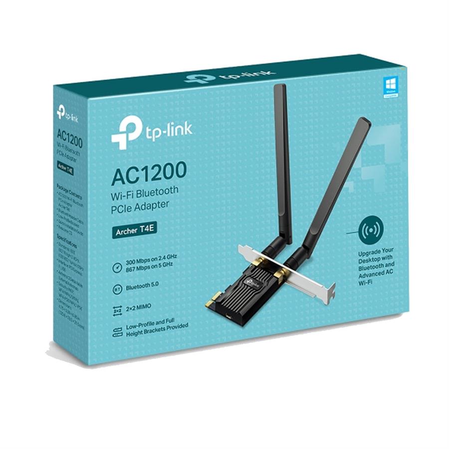 Placa Red WiFi + Bluetooth PCI-E TP-LINK ARCHER T4E AC1200 Redes Placas Red Wifi