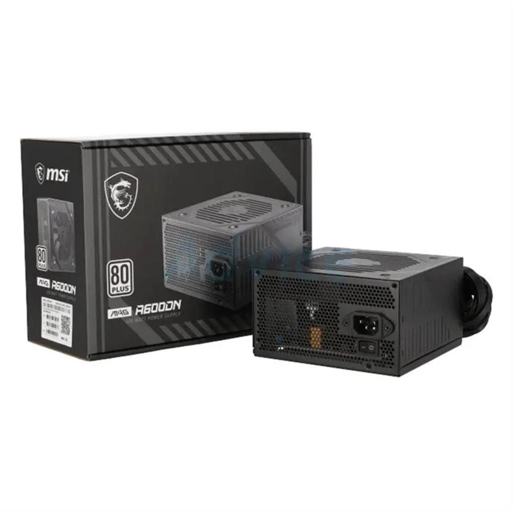 Fuente MSI MAG A600DN 600W 80+ Plus White