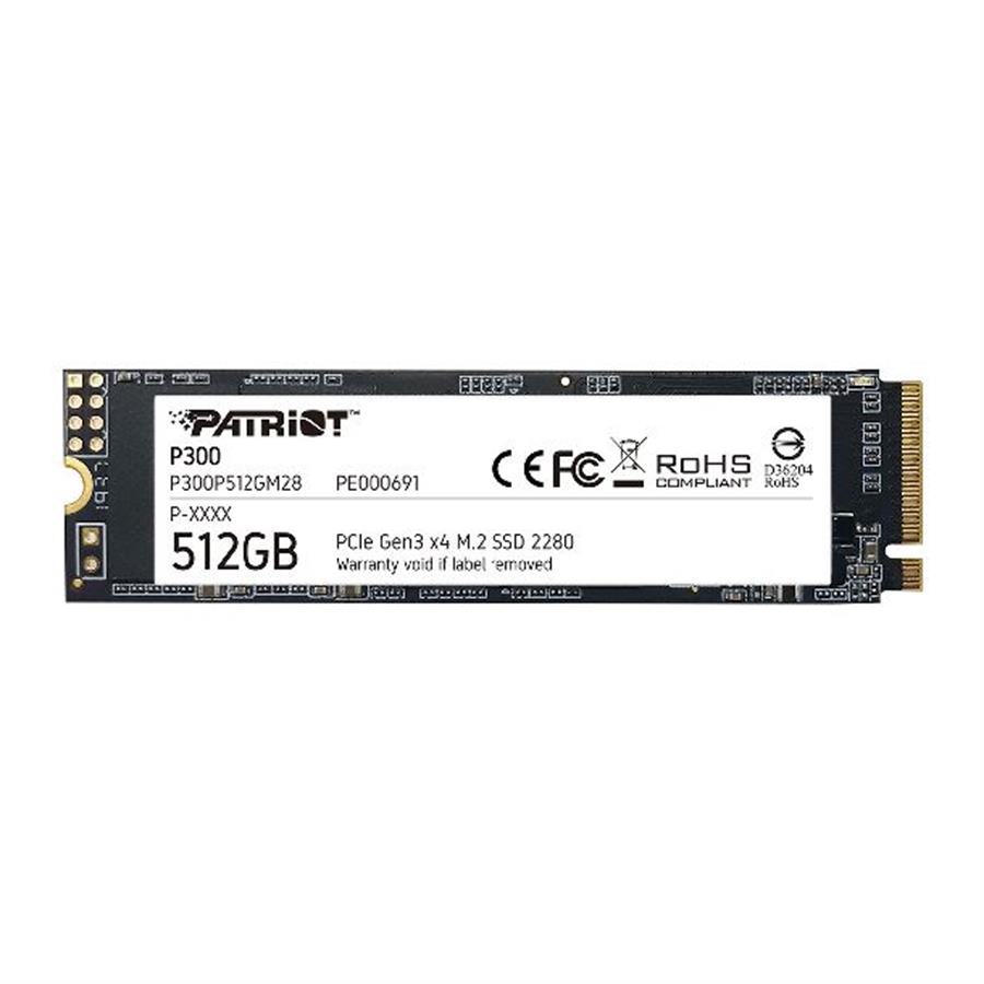 SSD 512GB PATRIOT P300 M.2 NVME GEN3