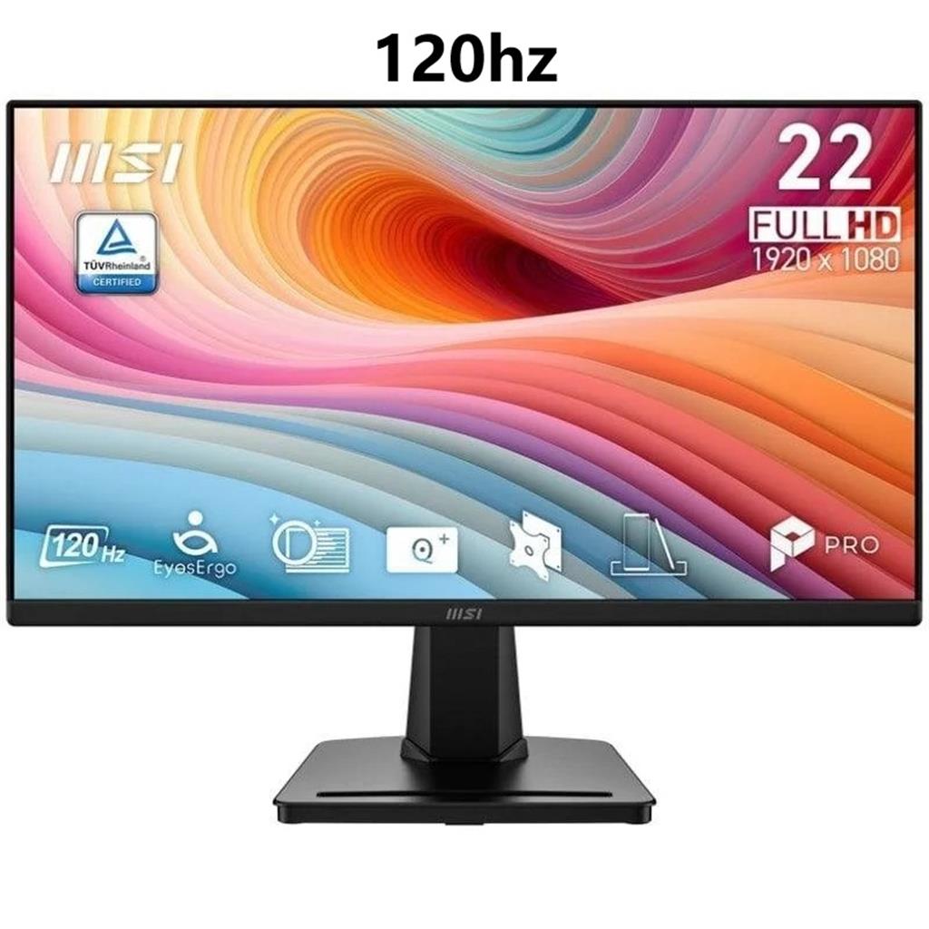 Monitor 22" Fhd 120Hz Hdmi Vga Msi Pro Mp225 Ev12L