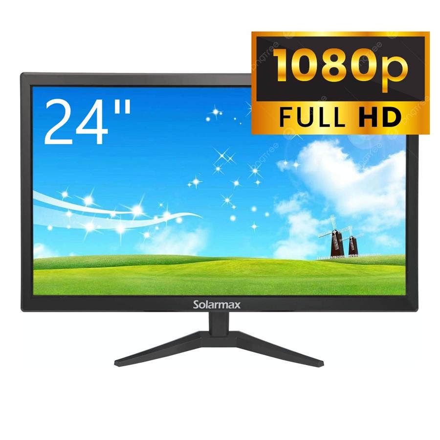 Monitor Solarmax 24" Sx24f 24 Full Hd Hdmi Vga 5ms 75hz 23.6"
