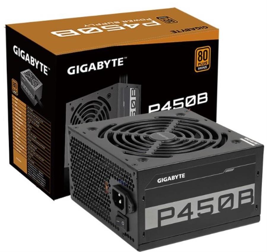 FUENTE 450W GIGABYTE P450B 80 PLUS BRONZE +