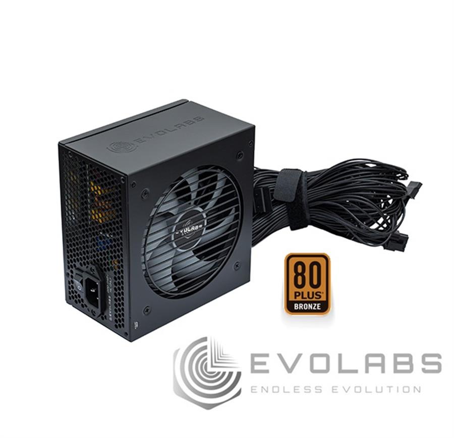 FUENTE 650W EVOLABS SUPREME SERIES 80 PLUS BRONZE