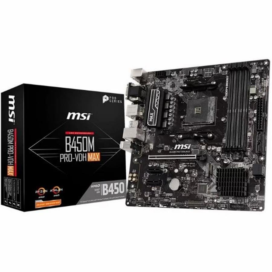 Motherboard MSI B450M PRO-VDH MAX AM4 DDR4