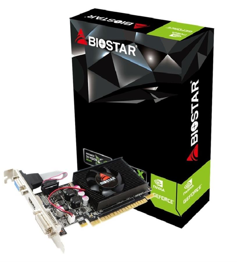 Placa De Video Nvidia Biostar Geforce Gt 610 1gb HDMI VGA (SOLO p/ Armado PC)