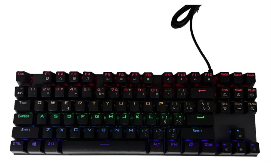 Teclado Mecánico Retroiluminado RGB K400 Usb