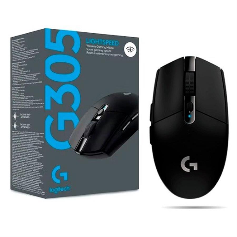 Mouse Logitech G305 Negro Black Inalambrico GAMER