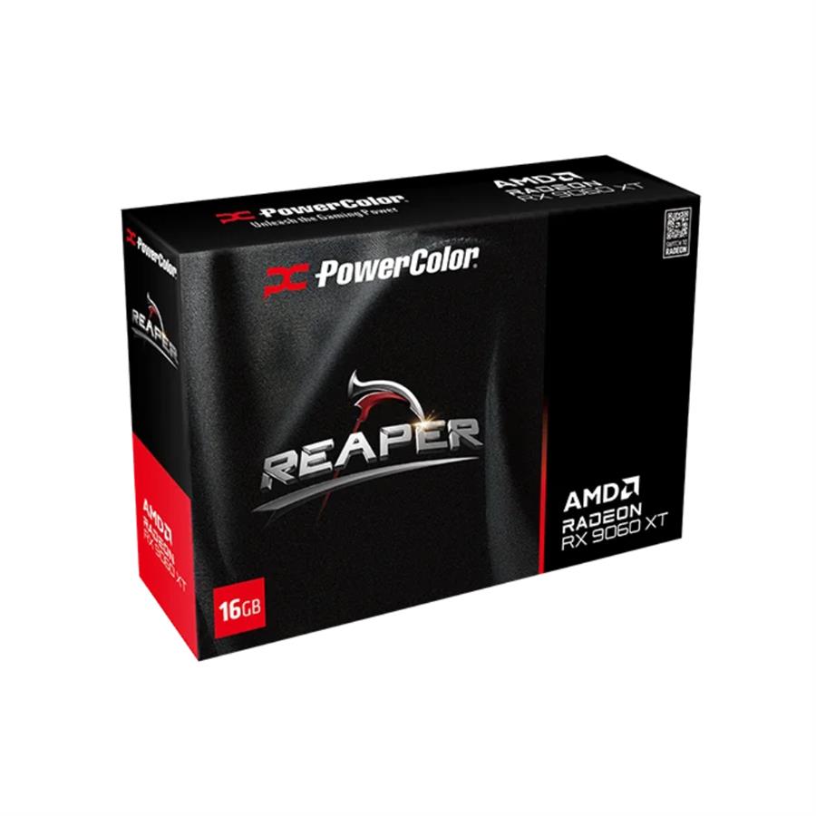 Placa de Video Powercolor Reaper AMD Radeon RX 9060 XT 16GB GDDR6