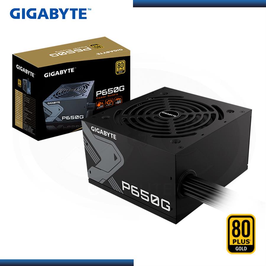 FUENTE 650W GIGABYTE GP-P650G 80 PLUS GOLD