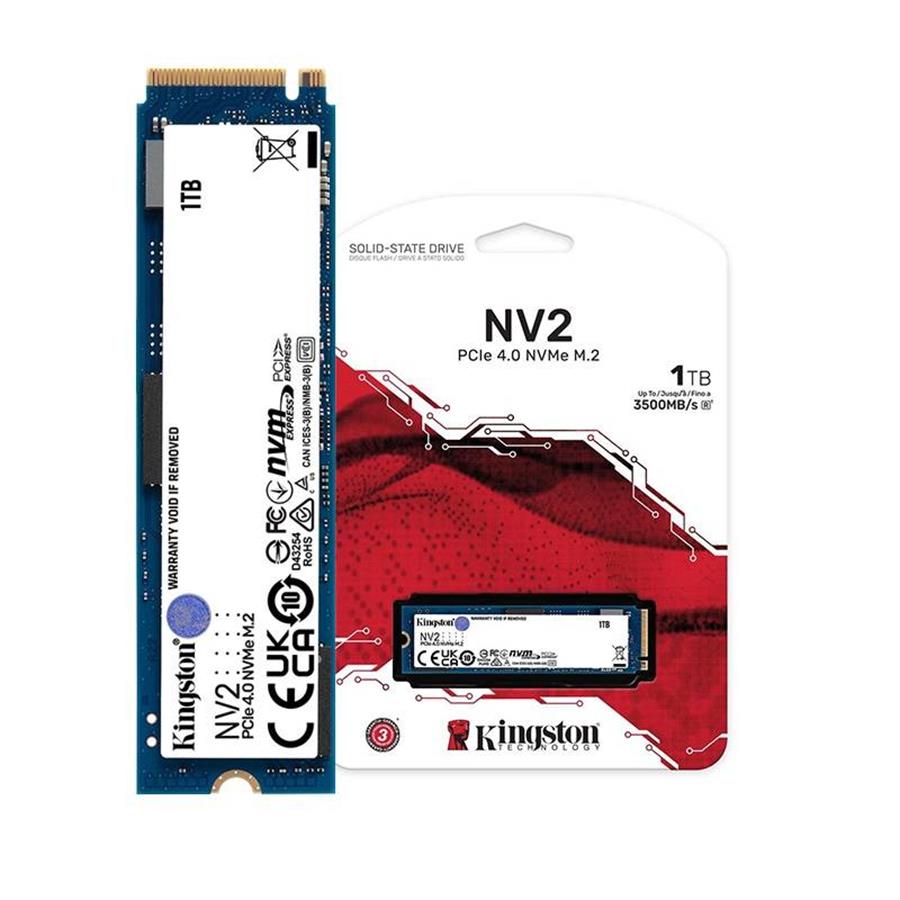 Disco SSD 1Tb, Kingston NV2 M.2 NVME SNV2S / 1000Gb PCIE 4.0