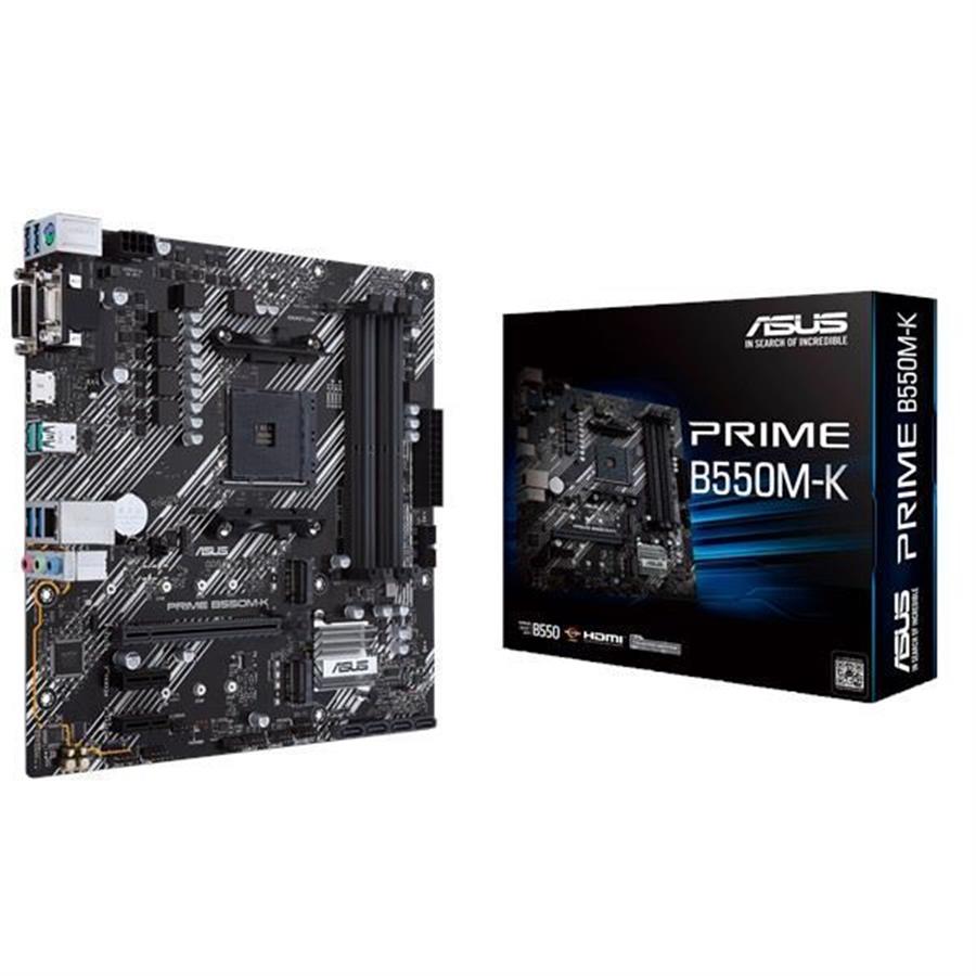 MOTHER ASUS B550M-K PRIME 4 slots RAM