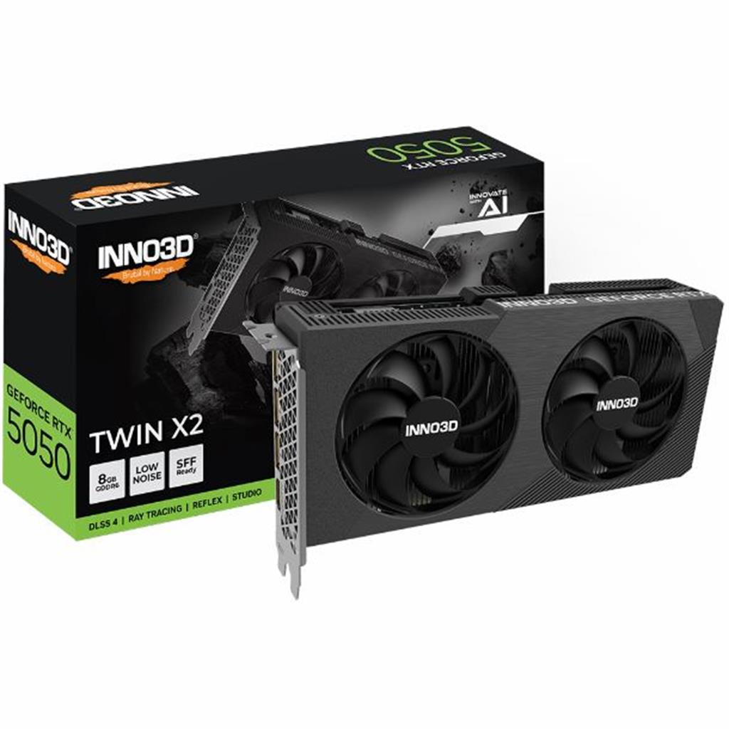 Placa De Video Inno3d Nvidia Geforce Rtx 5050 8gb Gddr6 Twin