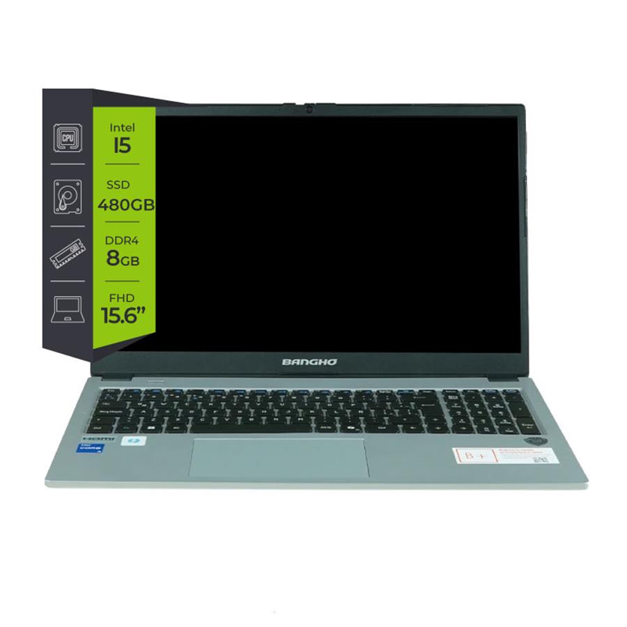 Notebook BANGHÓ Max M5  Core i5 12va, 8GB, SSD 480GB, Win 11 15,6" Pulg