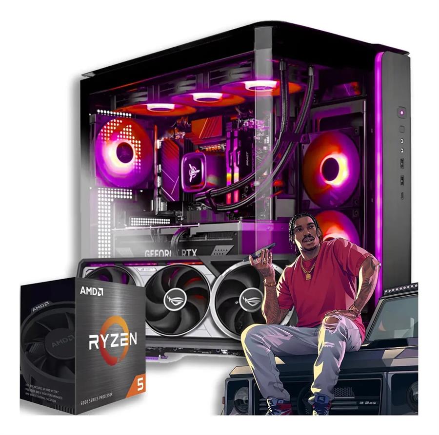 Pc Gamer Ryzen 5 5500, RTX 5050 8gb, RAM 16gb, SSD 1TB