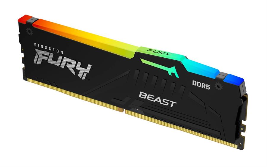 MEMORIA 16GB DDR5 6000mhz KINGSTON FURY BEAST RGB