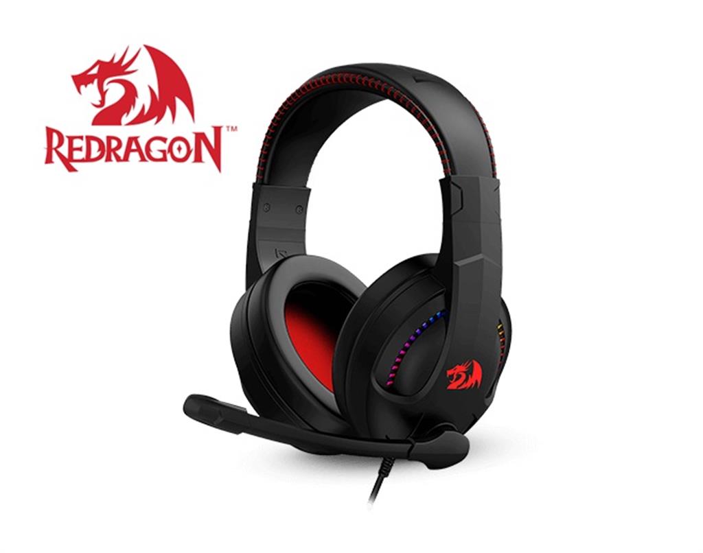 Auriculares Redragon H211 Cronus RGB Black 3.5mm
