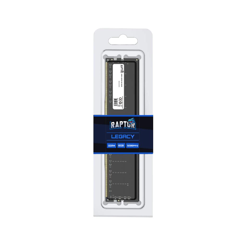 Memoria Raptor DDR4 8GB 3200mhz Legacy