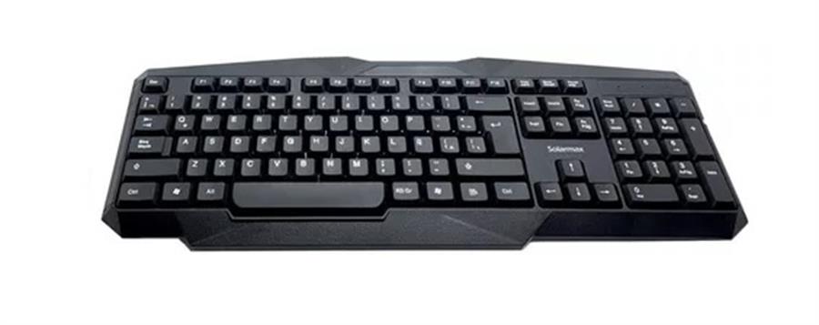 Teclado Para Pc Solarmax Español Latinoamérica Usb Con Cable