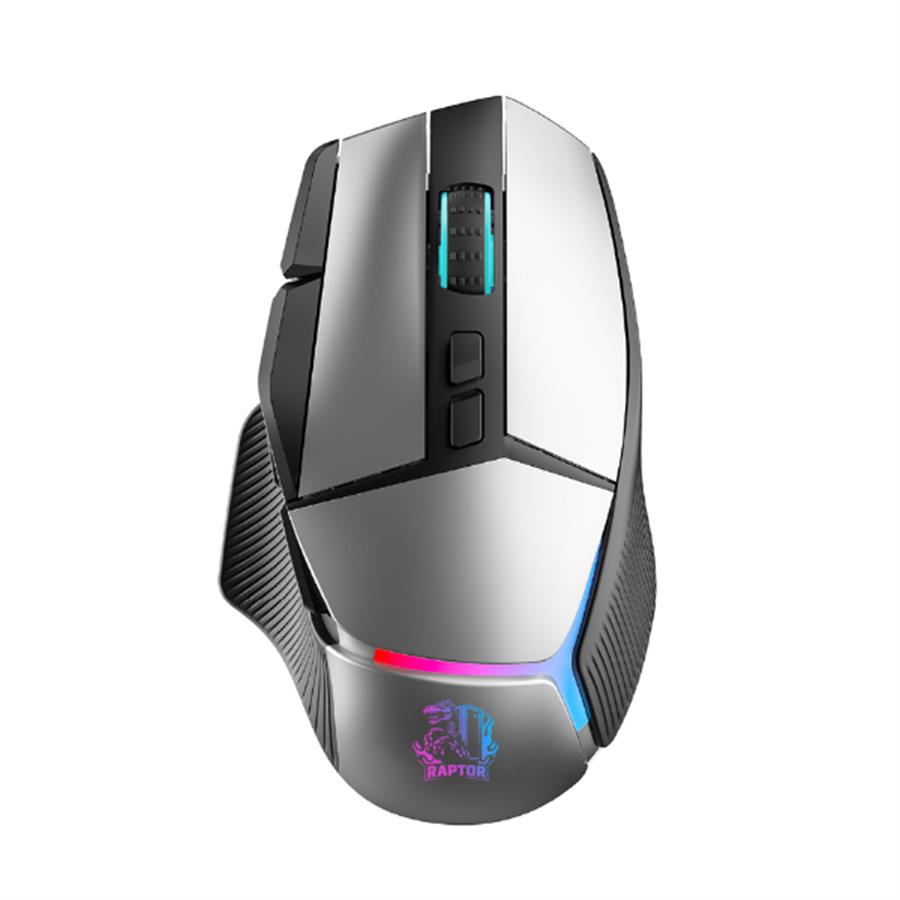 Mouse Raptor Storm Grip 9 botones 8000dpi retroiluminado USB